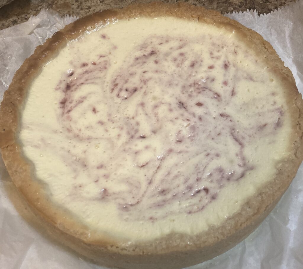 Raspberry Swirl fresh from the oven!
